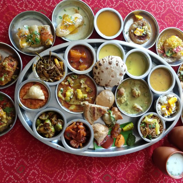 The Aamlicious Thali at Rajdhani, Indira Nagar, Bangalore